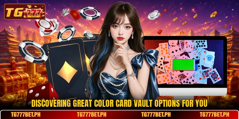 Discovering great Color Card Vault options for you Discovering great Color Card Vault options for you