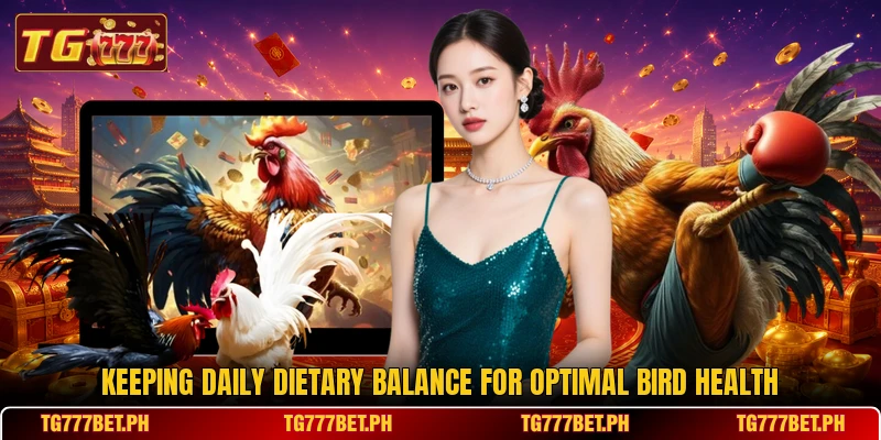 Keeping daily dietary balance for optimal bird health Keeping daily dietary balance for optimal bird health