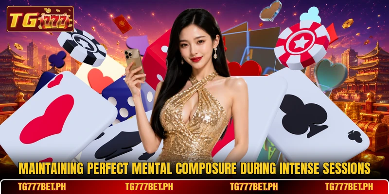Maintaining perfect mental composure during intense sessions Maintaining perfect mental composure during intense sessions