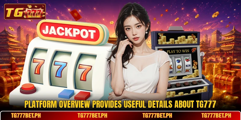 Platform overview provides useful details about Tg777