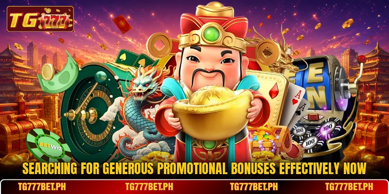 Searching for generous promotional bonuses effectively now Searching for generous promotional bonuses effectively now