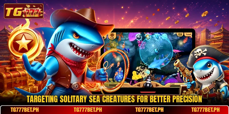 Targeting solitary sea creatures for better precision Targeting solitary sea creatures for better precision