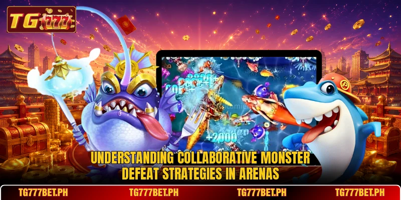 Understanding collaborative monster defeat strategies in arenas Understanding collaborative monster defeat strategies in arenas